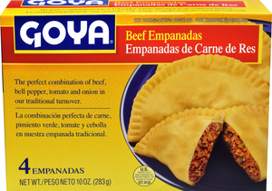 Goya Beef Empanadas10 Ounce Size - 12 Per Case.