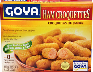 Goya Ham Croquettes9.6 Ounce Size - 12 Per Case.