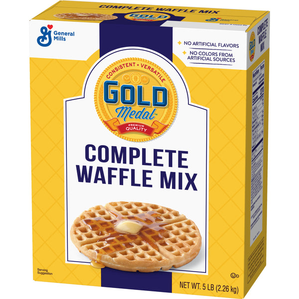 Gold Medal™ Complete Waffle Mix 5 Pound Each - 6 Per Case.