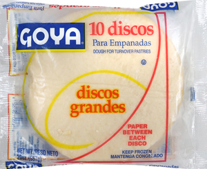 Goya Discos For Turnover Pastries20 Ounce Size - 24 Per Case.