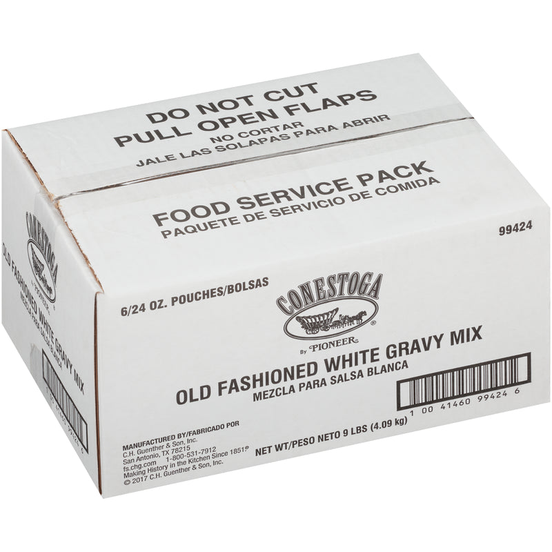 Conestoga Old Fashioned White Gravy Mix 24 Ounce Size - 6 Per Case.