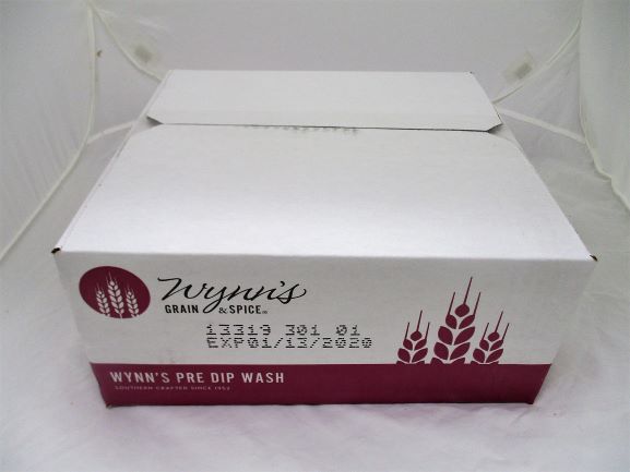 Wynn's Grain & Spice Pre Dip Wash Batter Dip 25 Pound Each - 1 Per Case.