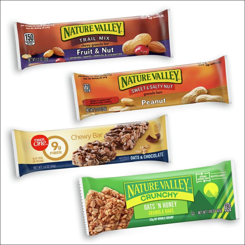 Nature Valley Oats 'n Honey Crunchy Granola Bars, 18 ct / 26.82 oz