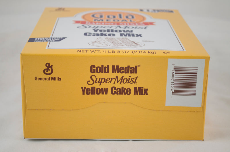 Gold Medal™ Cake Mix Super Moist™ Yellow 4.5 Pound Each - 6 Per Case.