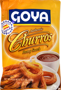 Goya Authentic Churros Pastry Snack 14.11 Ounce Size - 8 Per Case.