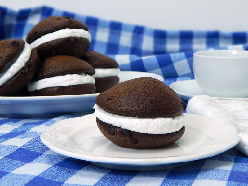 Bake'n Joy Chocolate Flavored Whoopie Pie Shell 1 Ounce Size - 108 Per Case.