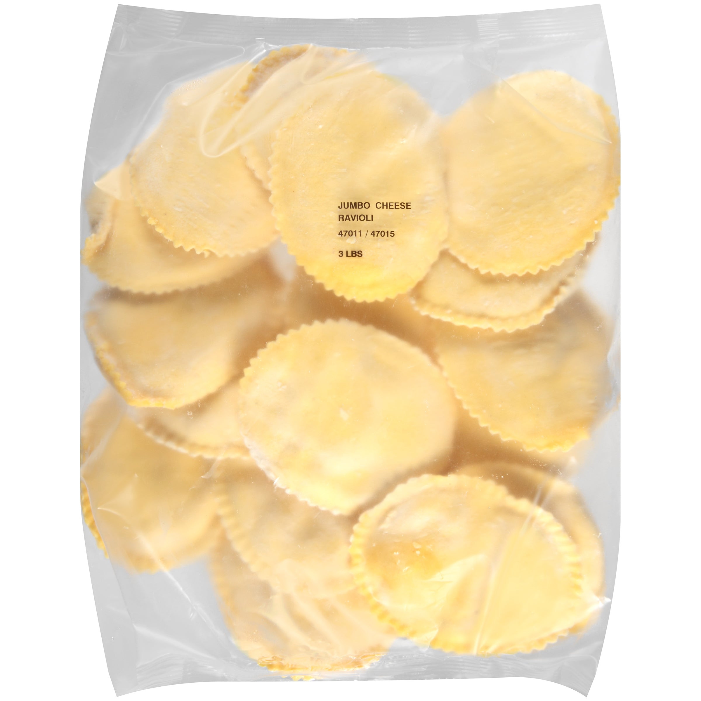 Joseph's Gourmet Pasta Gigantic Cheese Ravioli 3 Pound Each - 4 Per Case.