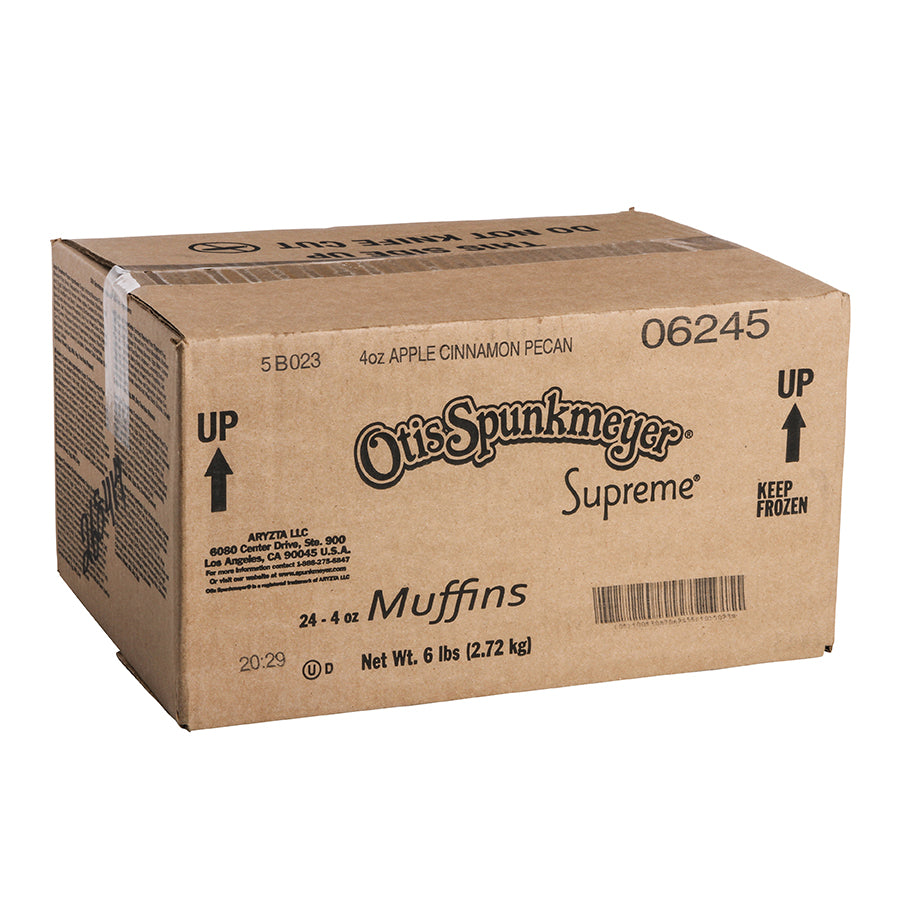 Apple Cinnamon Pecan Muffin Naturally Flavored With Other Natural Flavors 4 Ounce Size - 24 Per Case.