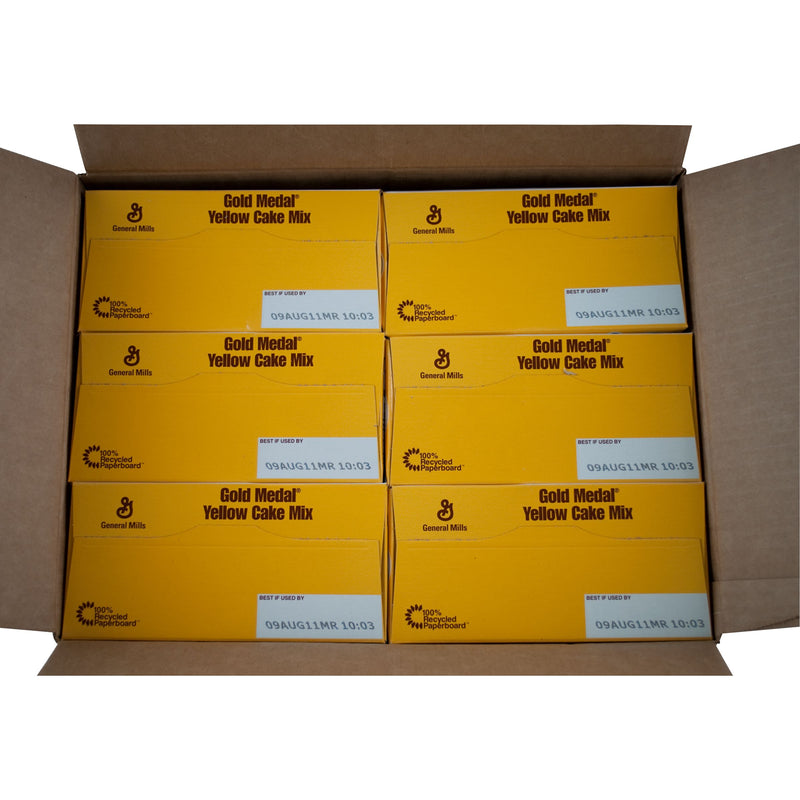 Gold Medal™ Cake Mix Yellow 5 Pound Each - 6 Per Case.