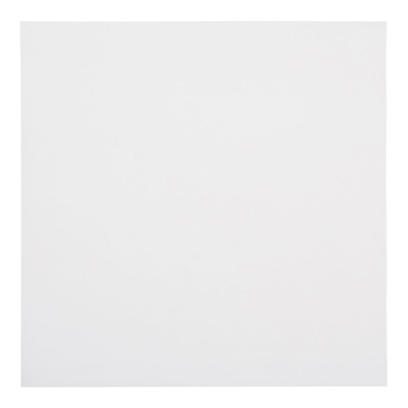 Napkin Flat White Linen Like Bulkpack Paper 1000 Each - 1 Per Case.