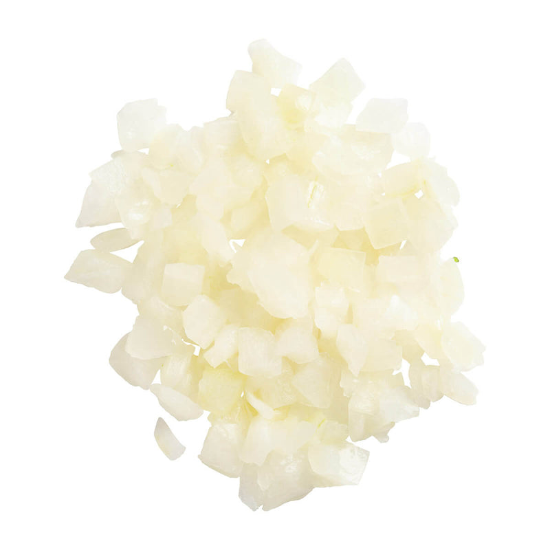 Simplot Simple Goodness Classic Vegetables 8" Diced Onions 20 Pound Each - 1 Per Case.