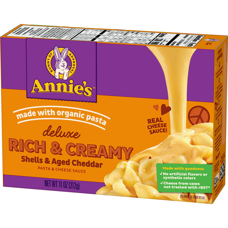 Annie's™ Mwo Macaroni Dinner Aged Cheddar 11 Ounce Size - 12 Per Case.