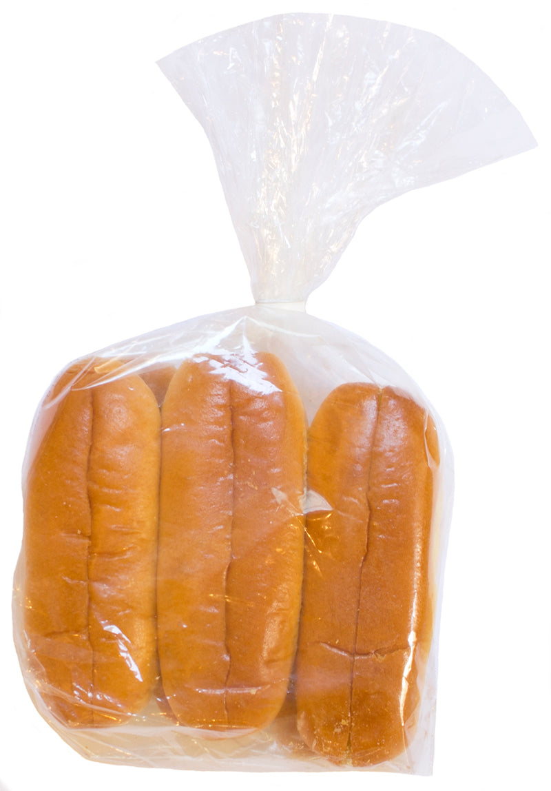 Euroclassic Hot Dog Brioche Bun Sliced 1.6 Ounce Size - 6 Per Case.