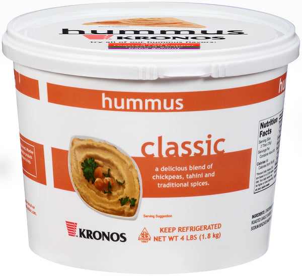 Hummus 4 Pound Each - 2 Per Case.