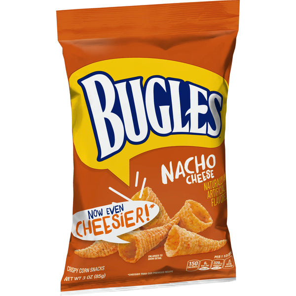 Bugles™ Snack Nacho Cheese 3 Ounce Size - 6 Per Case.