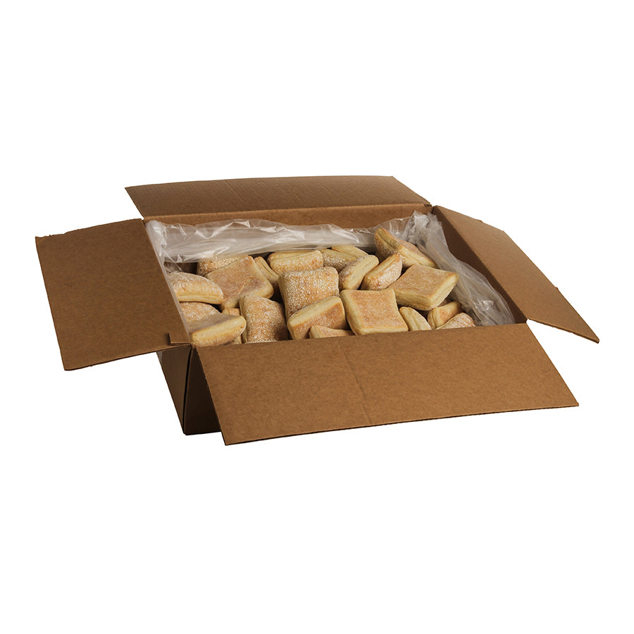 Bread La Baccia Square Sliced Sandwich Roll 4" 4" Parbaked Frozen 3.3 Ounce Size - 48 Per Case.