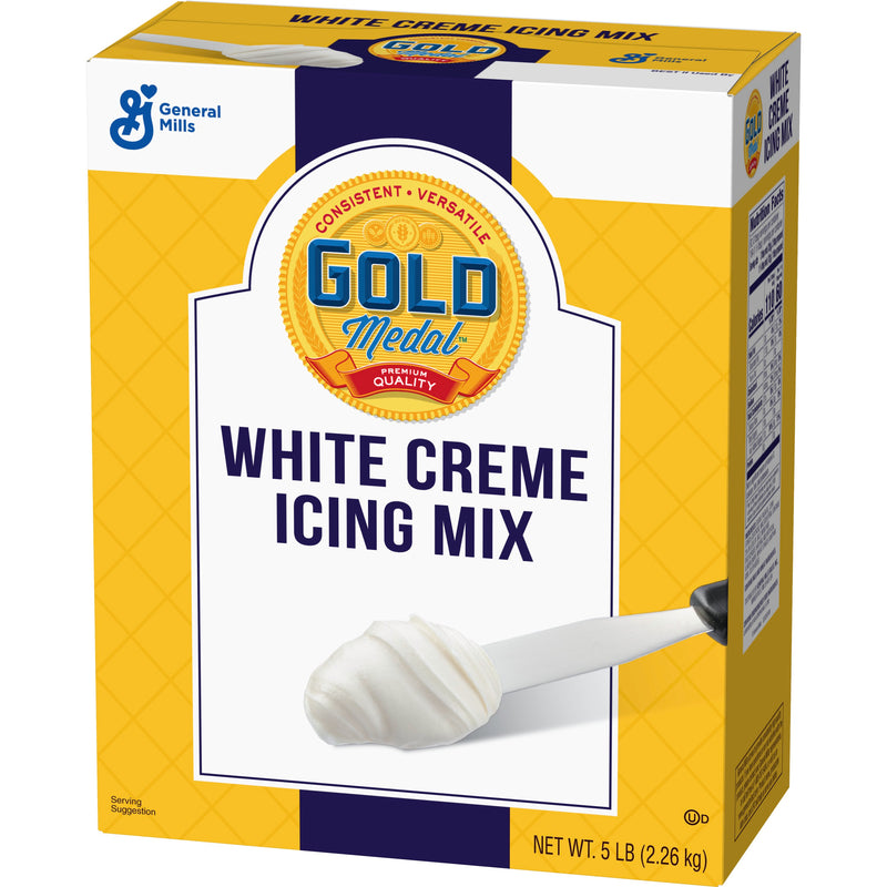 Gold Medal™ Icing Mix With hite Creme 5 Pound Each - 6 Per Case.