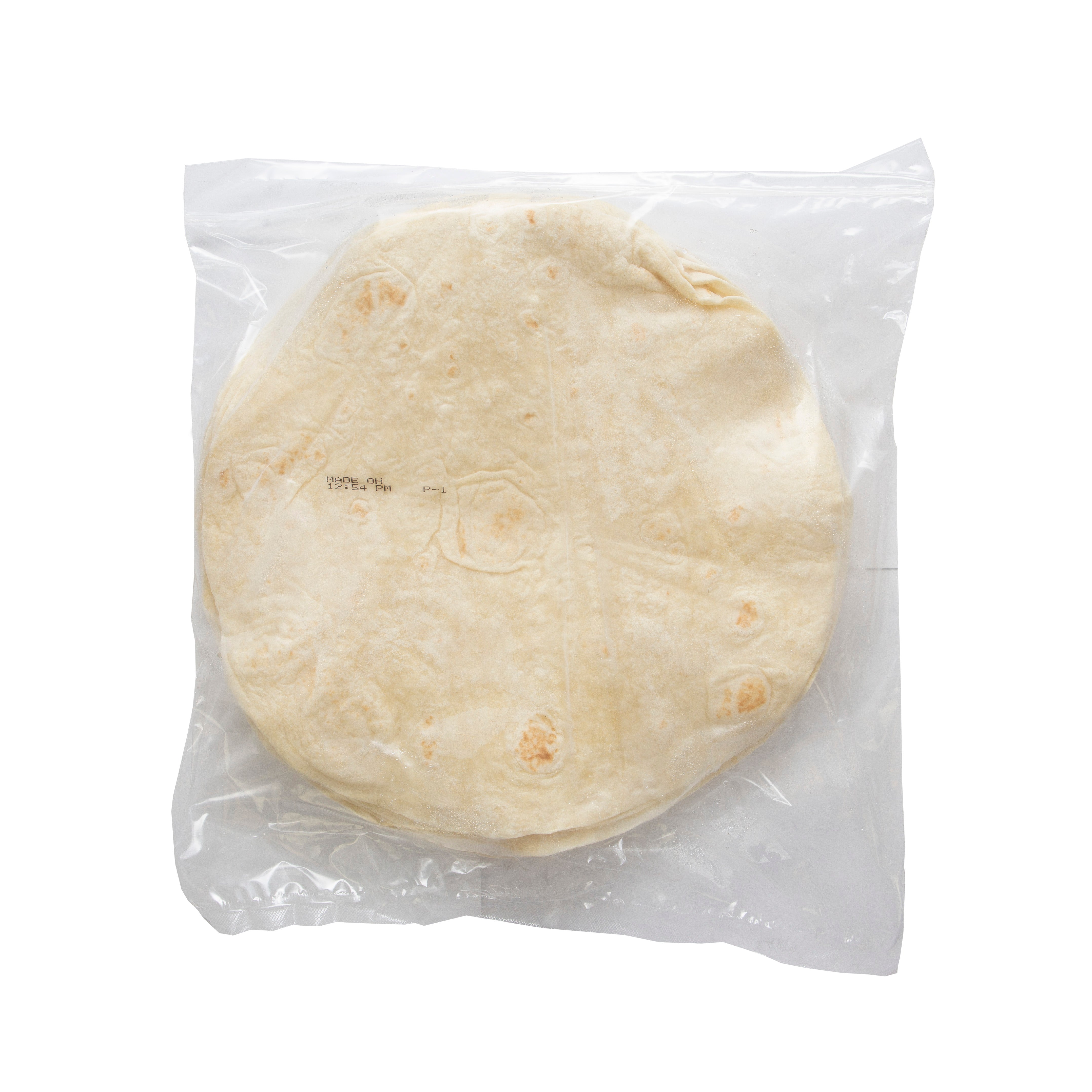 Mayan White Flour Tortilla 2" 37.25 Ounce Size - 12 Per Case.
