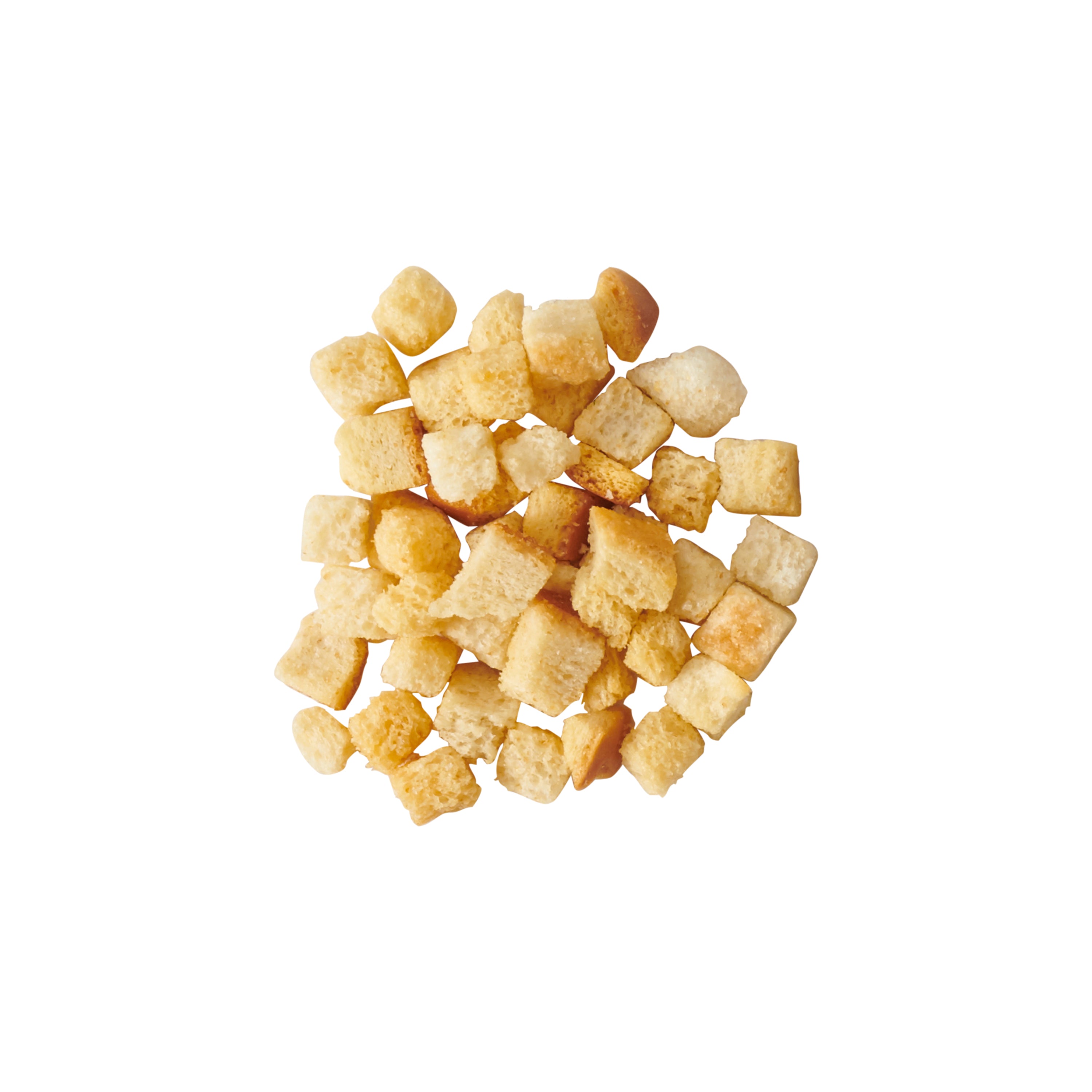 Fresh Gourmet Crouton Cube Plain Trans Fat Free 10 Pound Each - 1 Per Case.