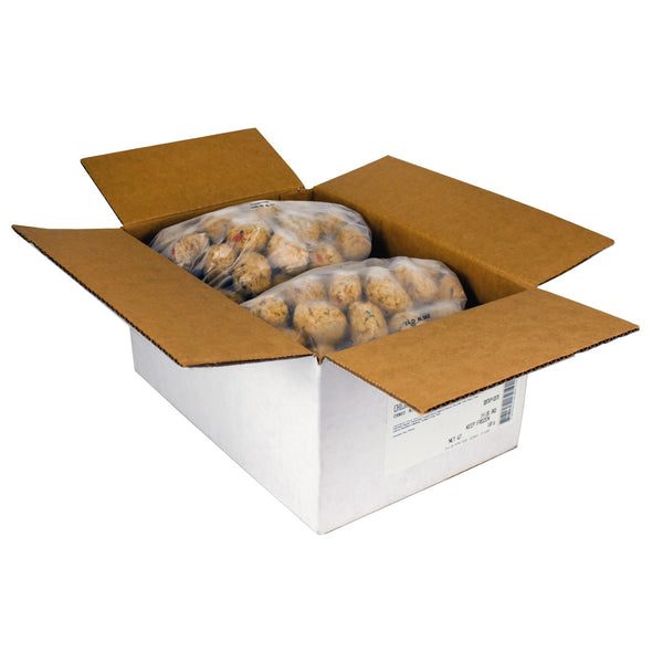 Alpha Foods Plant Based Chik'n Garlic Basil Meatballs 10 Pound Each - 160 Per Case.