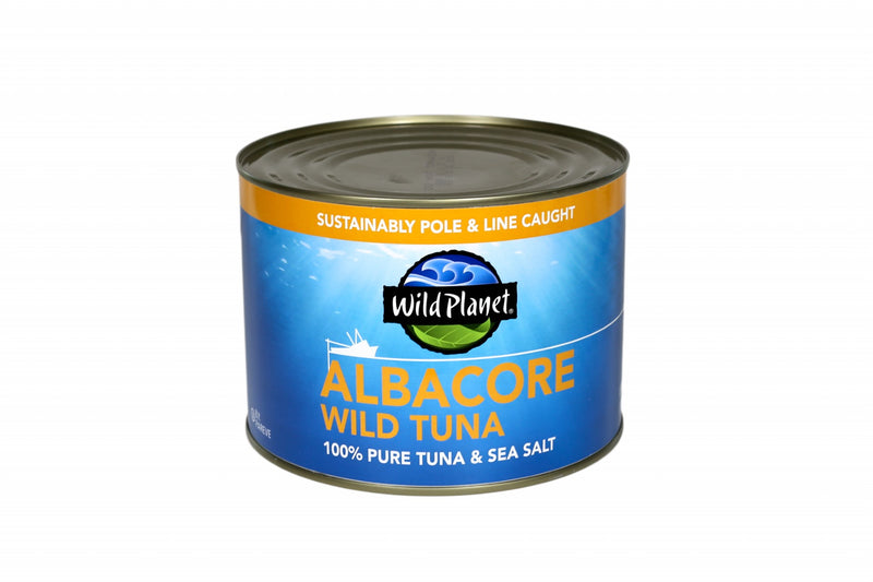 Wild Planet Foods Wild Albacore Tuna 64 Ounce Size - 6 Per Case.