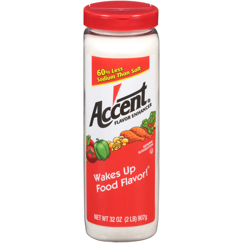 Accent Flavor Enhancer 2 Pound Each - 6 Per Case.