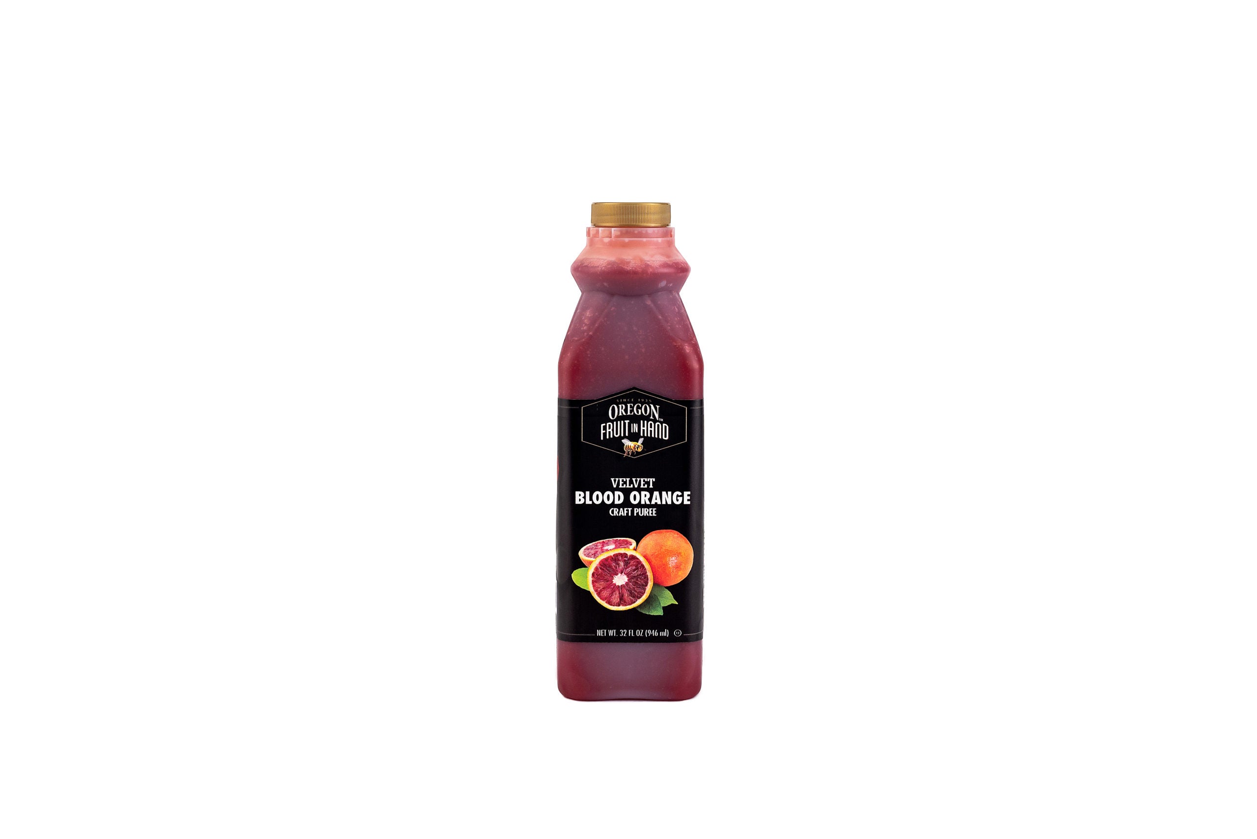 Oregon Fruit Products Fruit In Hand Blood Orange Velvet Puree 32 Fluid Ounce - 6 Per Case.