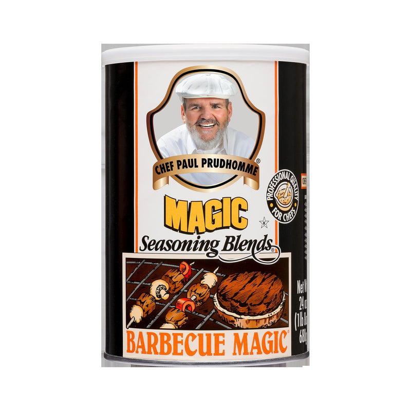 Barbecue Magic Canisters 24 Ounce Size - 4 Per Case.