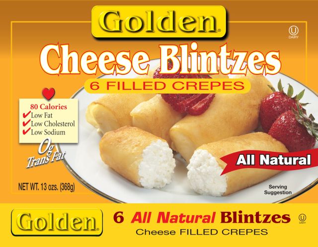 Blintz Cheese 2.25 Ounce Size - 12 Per Case.