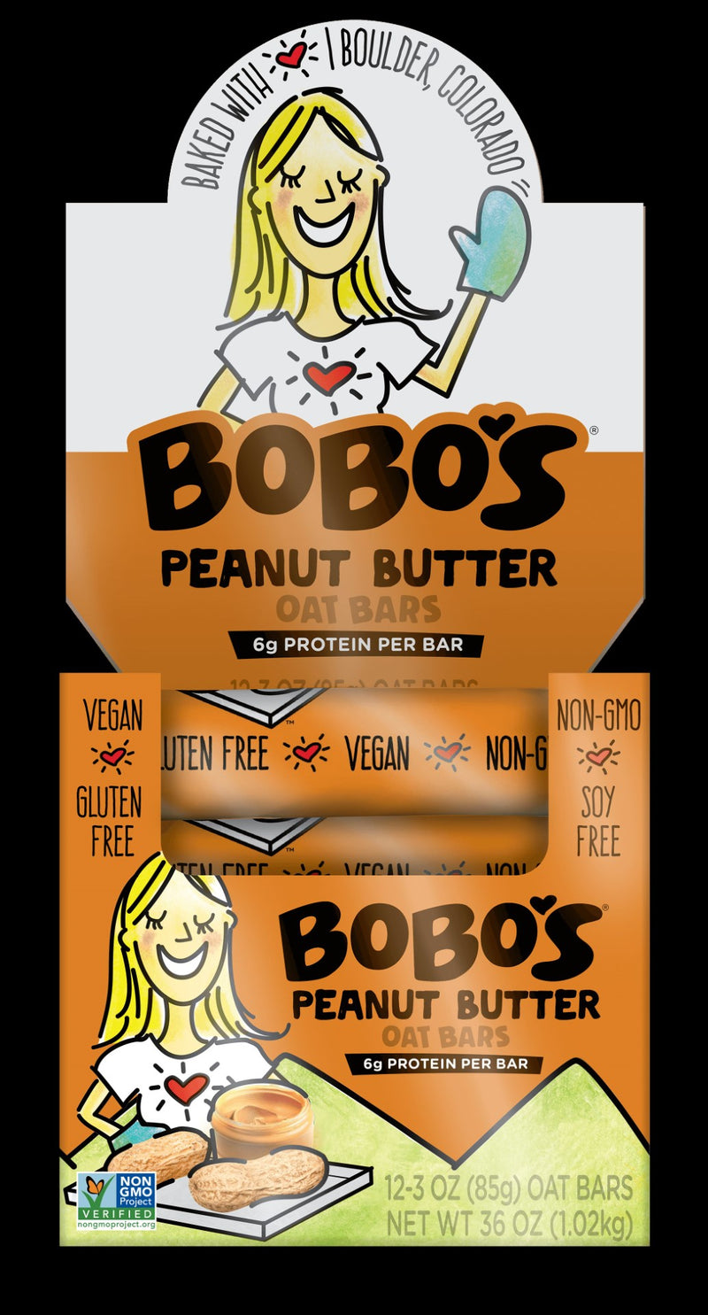 Peanut Butter Bar 3 Ounce Size - 48 Per Case.