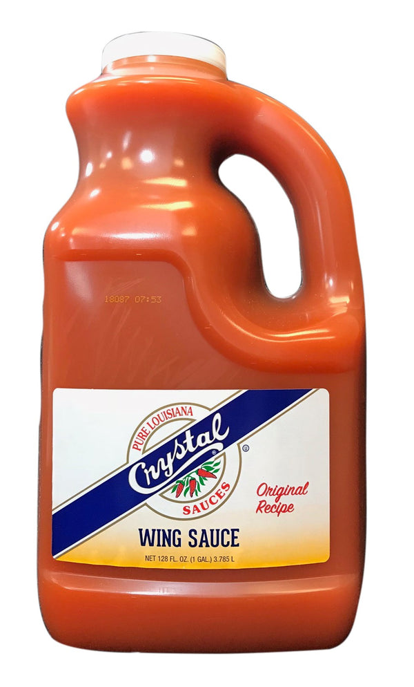 Crystal Wing Sauce Original 128 Fluid Ounce - 4 Per Case.