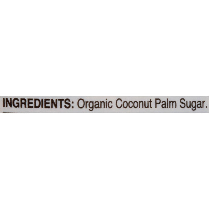 Organic Coconut Sugar Bag 1 Pound Each - 6 Per Case.