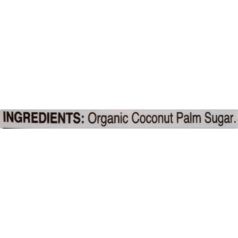 Organic Coconut Sugar Bag 1 Pound Each - 6 Per Case.
