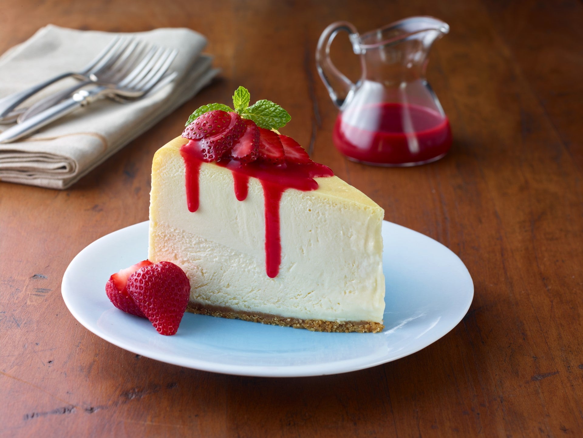 Love And Quiches 9" Sky High Cheesecake Cut Pack 6.5 Pound Each - 2 Per Case.