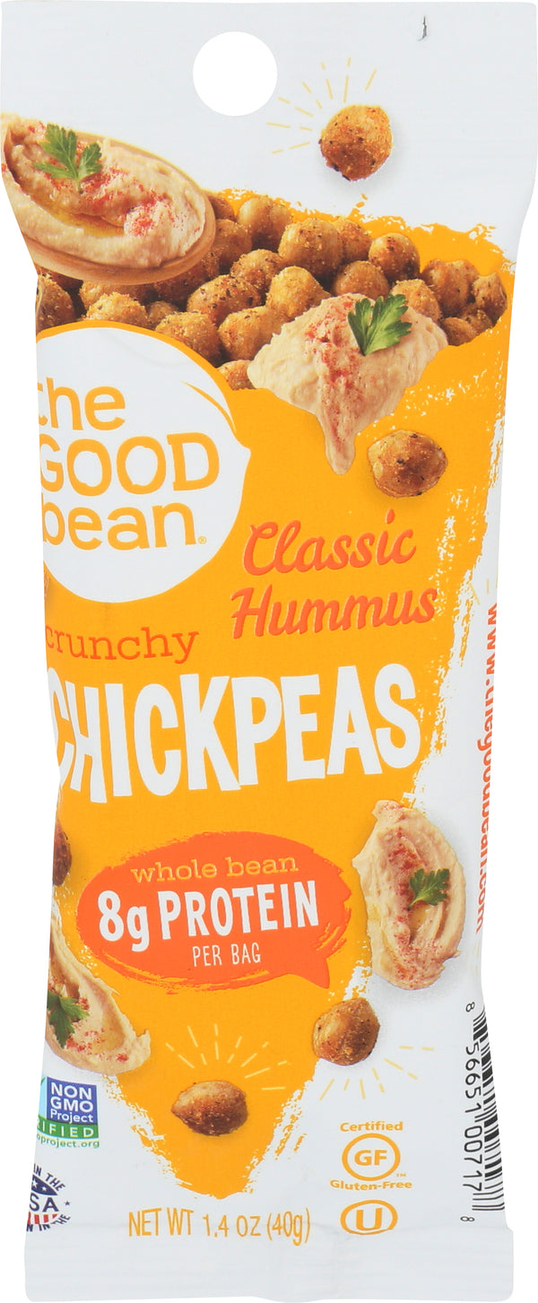 The Good Bean Chickpea Hummus 1.4 Ounce Size - 50 Per Case.