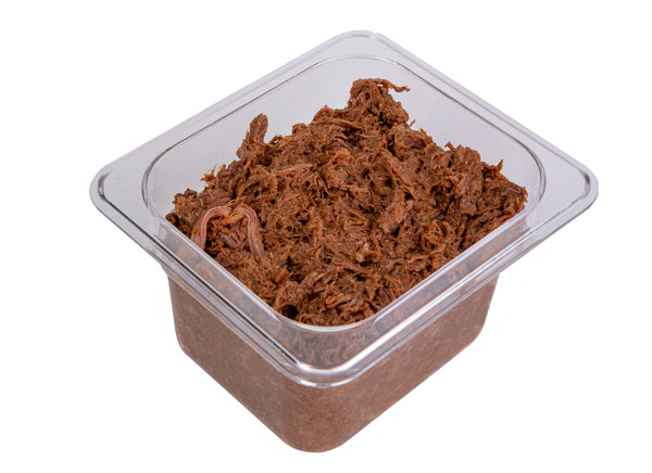 BBQ Beef Fully Cooked 5 Pound Each - 4 Per Case.