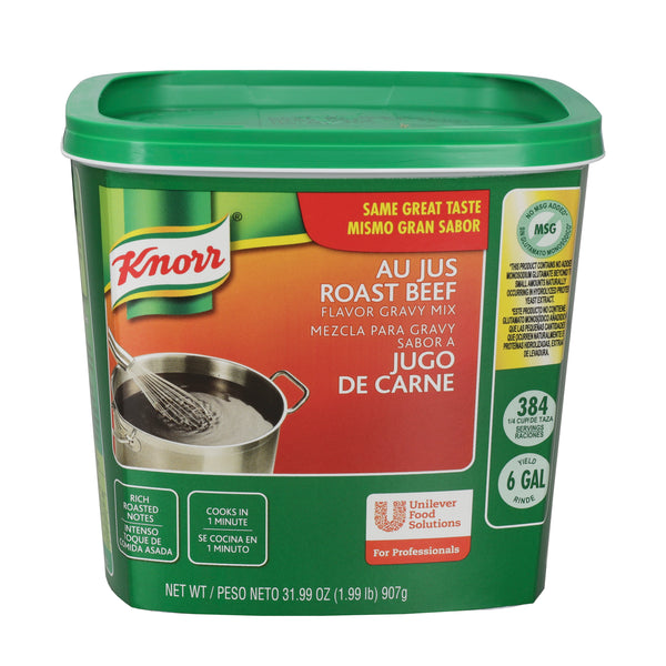 Knorr Gravy Dry Mix Tub Roast Beef 1.99 Pound Each - 4 Per Case.