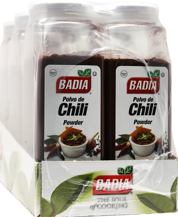Badia Chili Powder 16 Ounce Size - 6 Per Case.