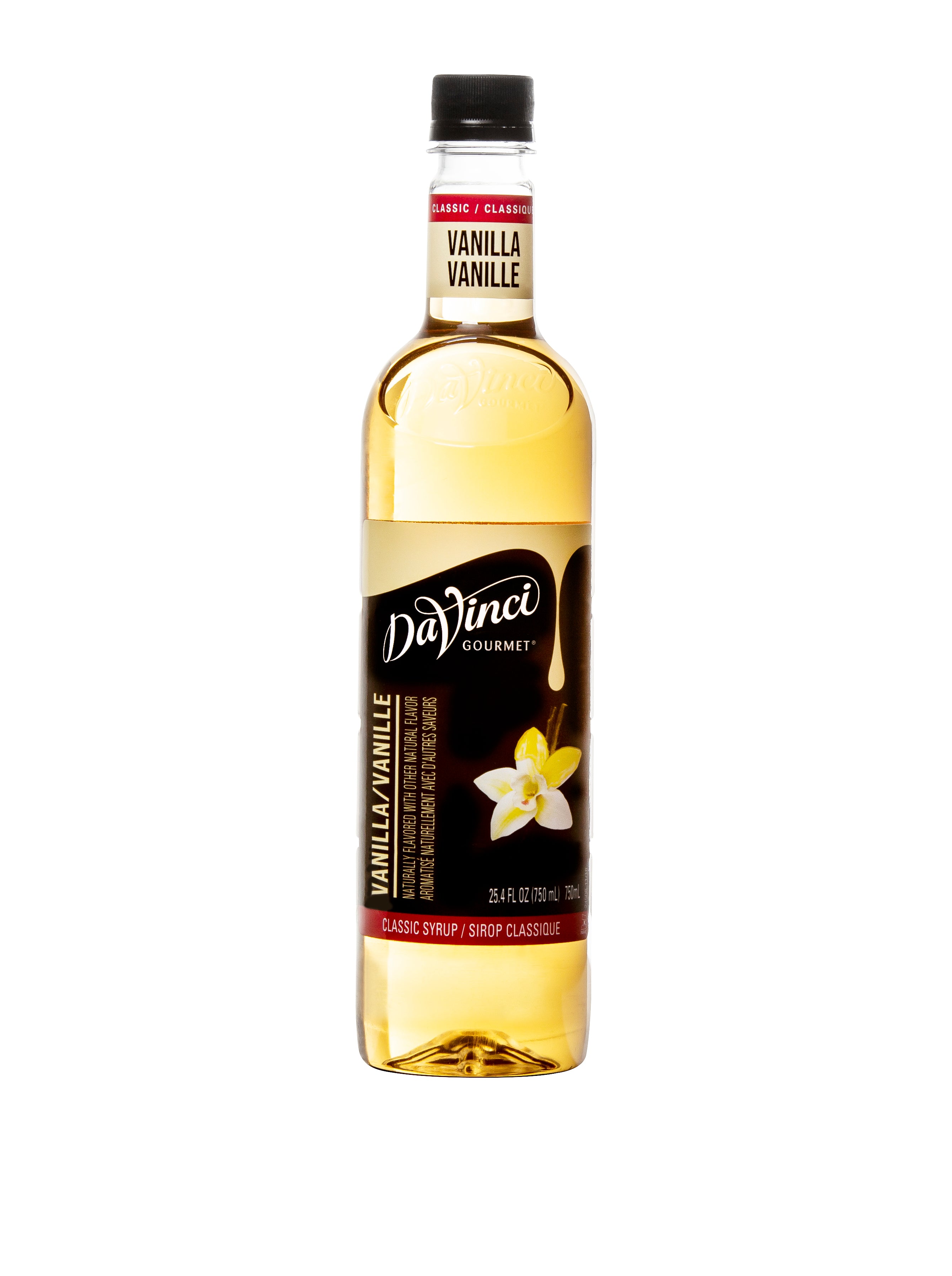 Davinci Gourmet Gourmet Vanilla Syrup 750 ML - 12 Per Case.
