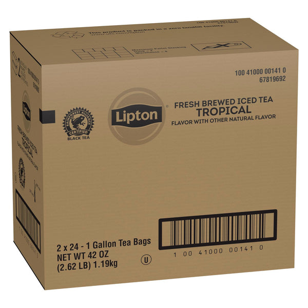 Lipton Tea Lipton Iced Tea Tropical 1 Gallon - 2 Per Case.