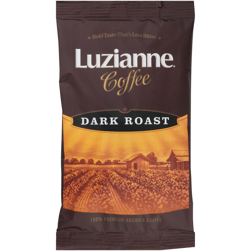 Luzianne Dark Coffee 2.25 Ounce Size - 36 Per Case.