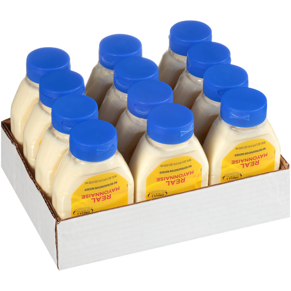 Blue Plate Restpack Squeeze Mayonnaise 18 Ounce Size - 12 Per Case.