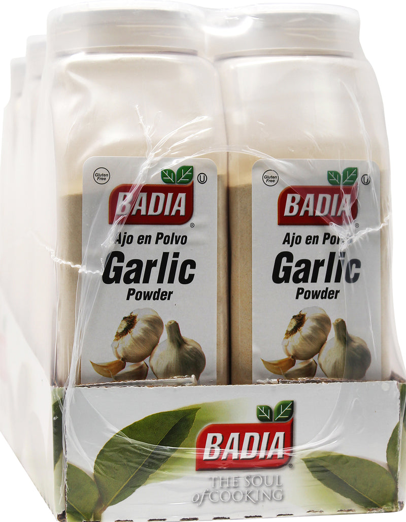 Badia Garlic Powder 16 Ounce Size - 6 Per Case.