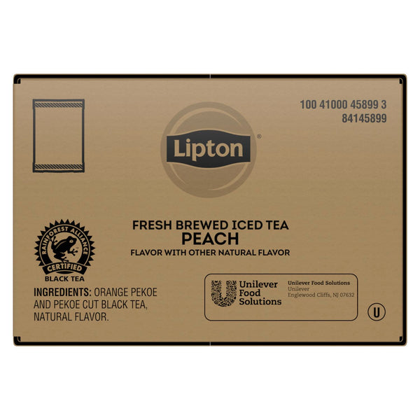 Lipton Lipton Tea Bags Autobrew Peach 3 Gallon - 24 Per Case.