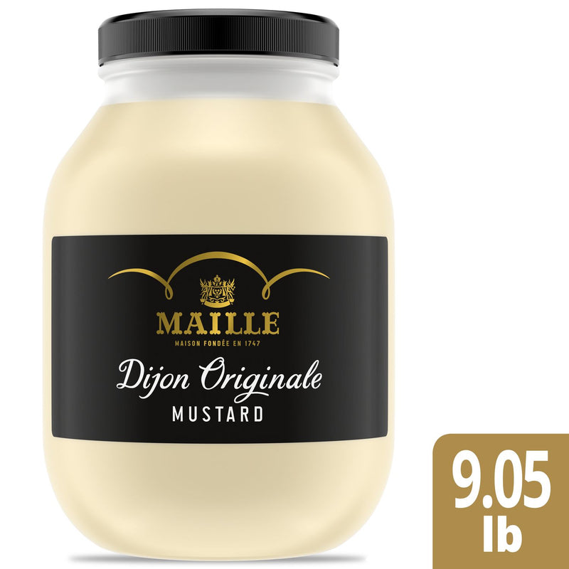 Maille Condiment Mustard Smooth Dijon Ga 1 Each - 4 Per Case.