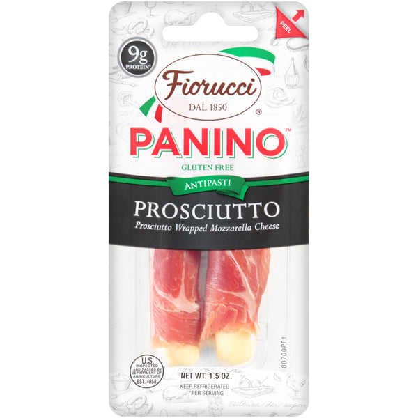 Fiorucci Panino Prosciutto And Mozzarella 1.5 Ounce Size - 16 Per Case.