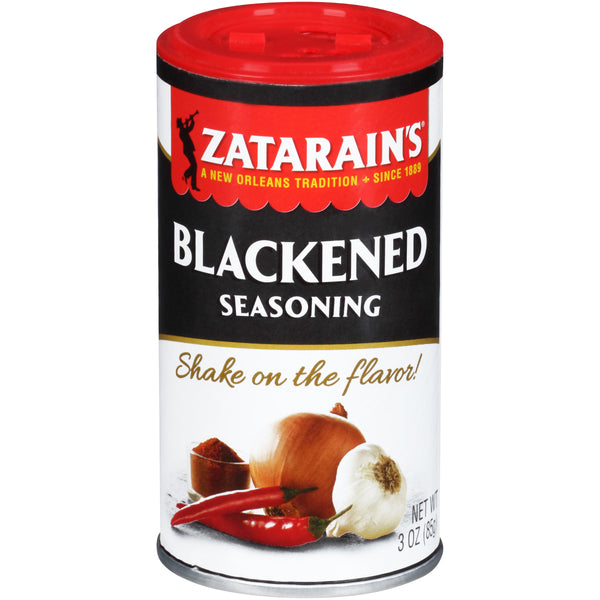 Zatarain's New Orleans Style Blackened Seasoning 3 Ounce Size - 12 Per Case.