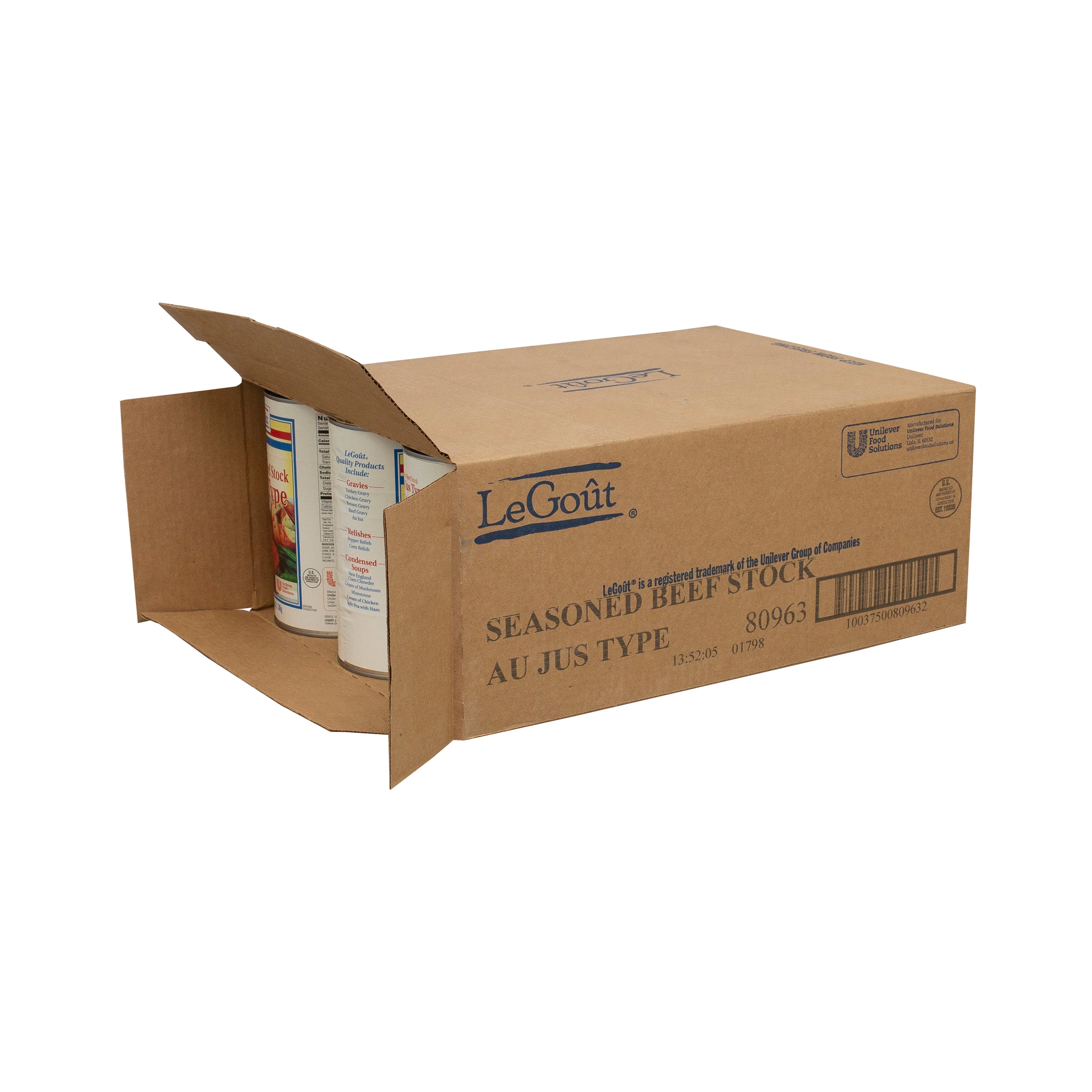 Legout Sauces Gravies Beef Gravy 3 Pound Each - 12 Per Case.