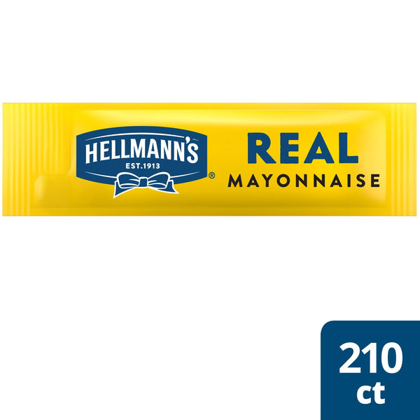 Hellmann's Mayonnaise Real Mayonnaise Portionmade With Cage Free Eggs 0.38 Fluid Ounce - 210 Per Case.