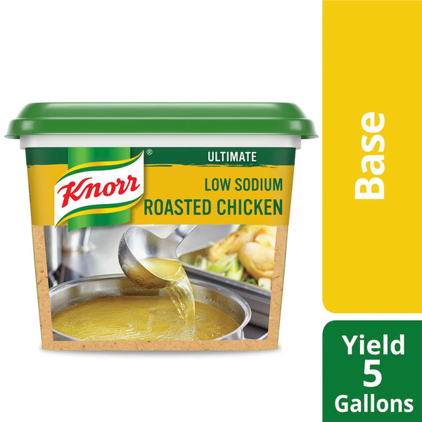 Knorr Ultimate Bases Bouillions Chicken Gluten Free 1 Pound Each - 6 Per Case.